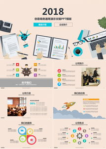 商业熊猫办公 百页市场营销产品销售工作总结汇报PPT模板